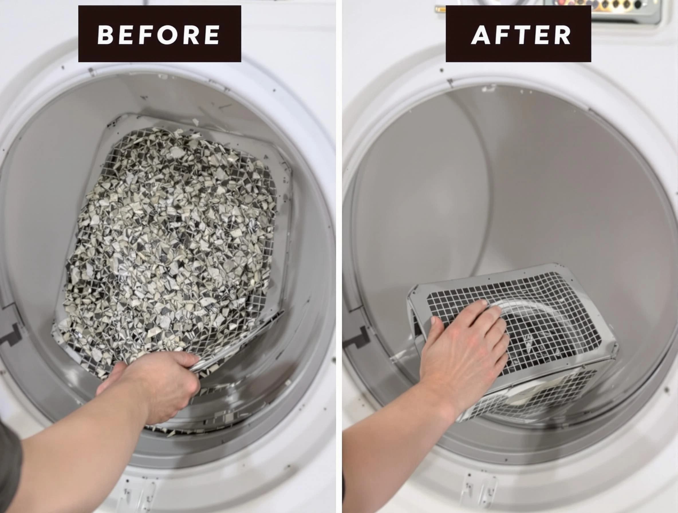 Professional lint trap cleaning by Perry Dryer Vent Cleaning in Perry