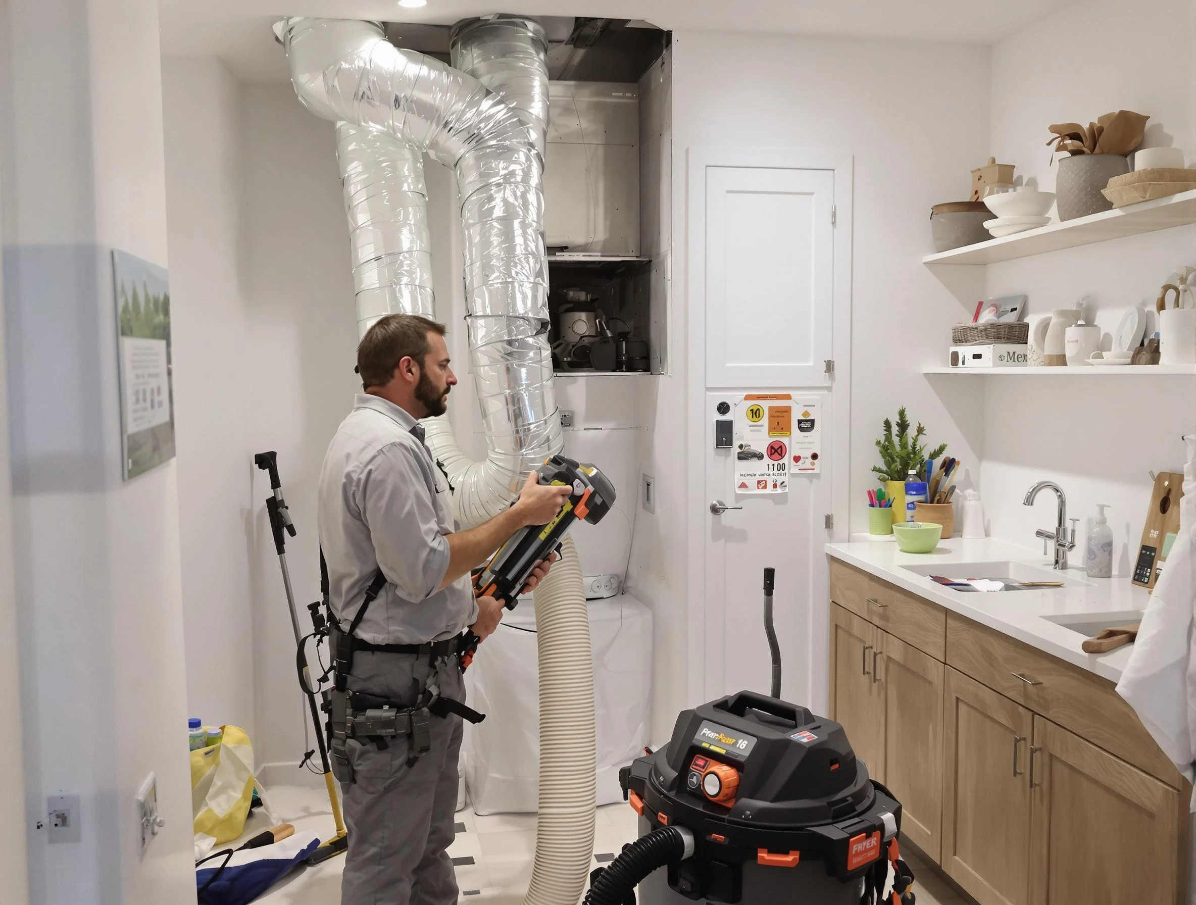 Clogged Dryer Vent Cleaning in Perry