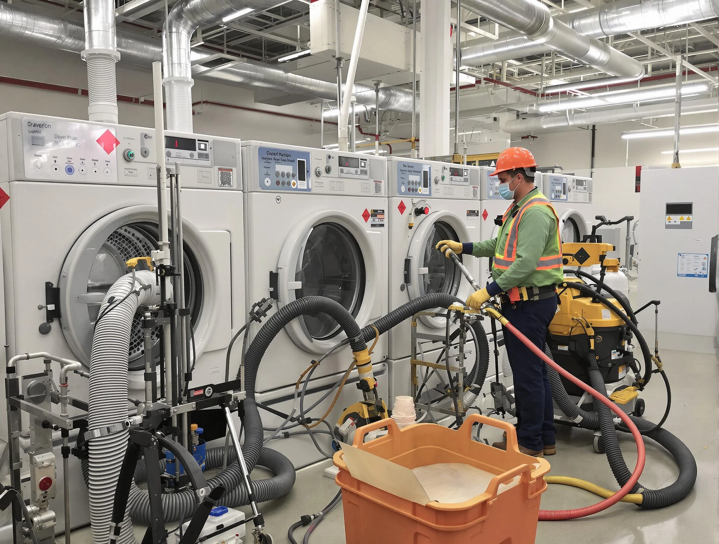 Commercial-grade dryer vent cleaning by Perry Dryer Vent Cleaning in Perry