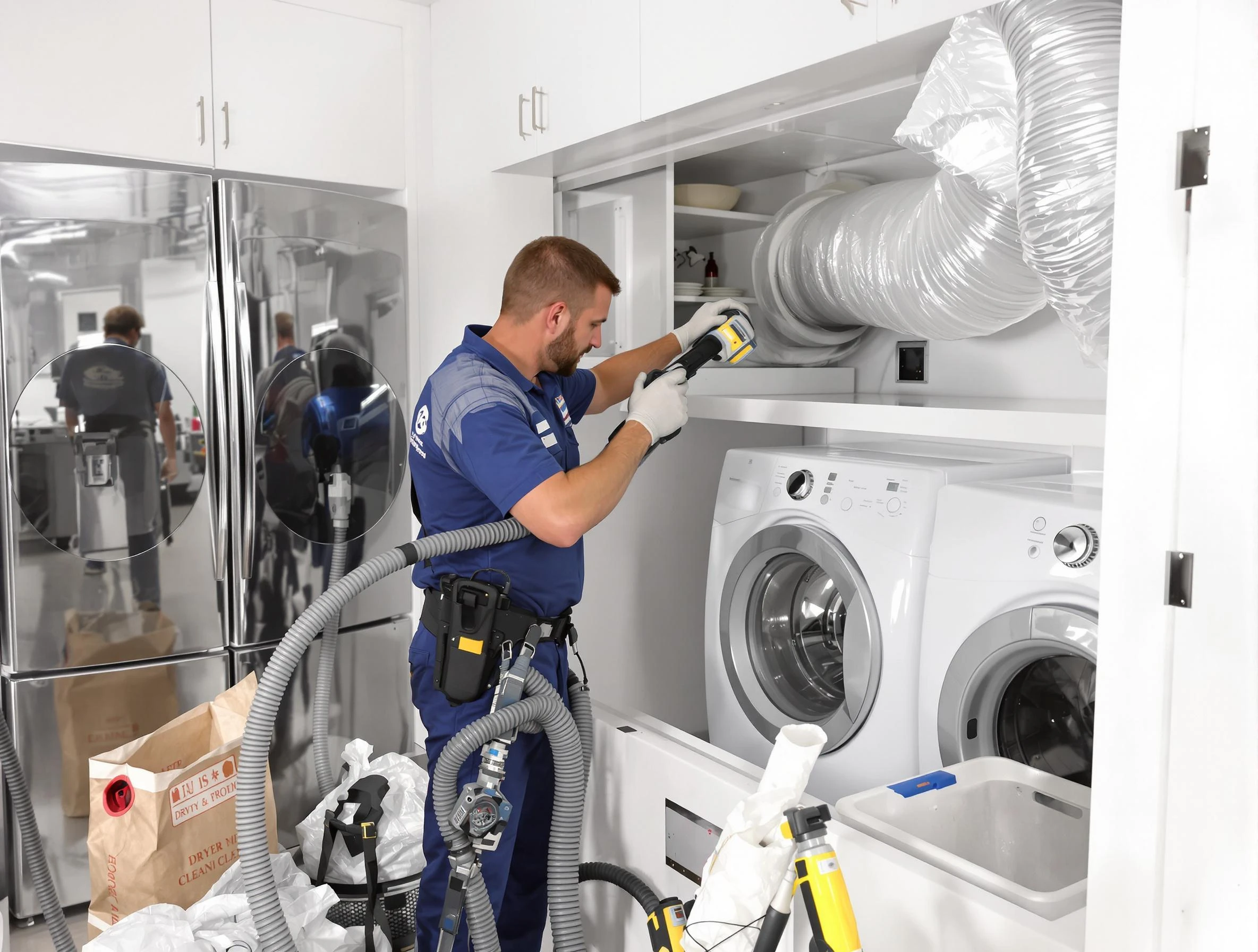 Professional duct cleaning by Perry Dryer Vent Cleaning in Perry