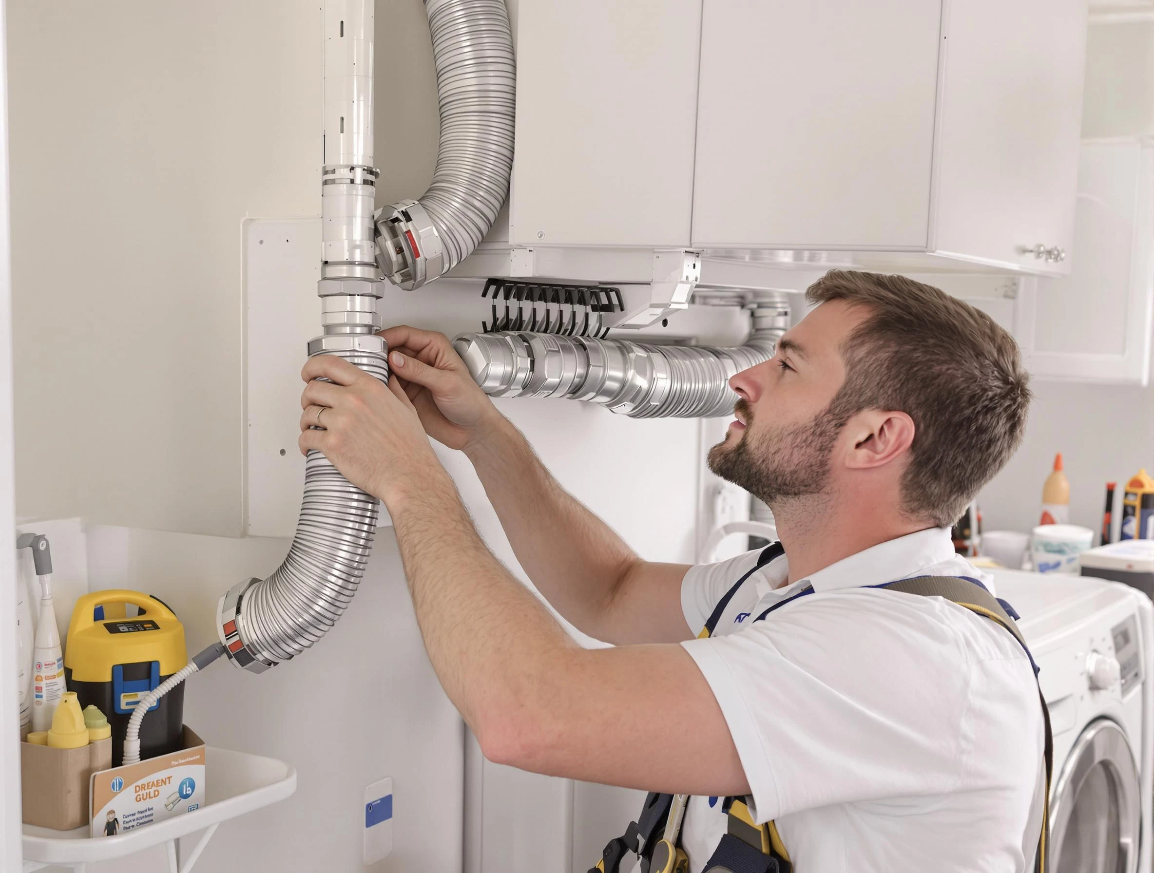 Professional dryer vent repair and installation by Perry Dryer Vent Cleaning in Perry