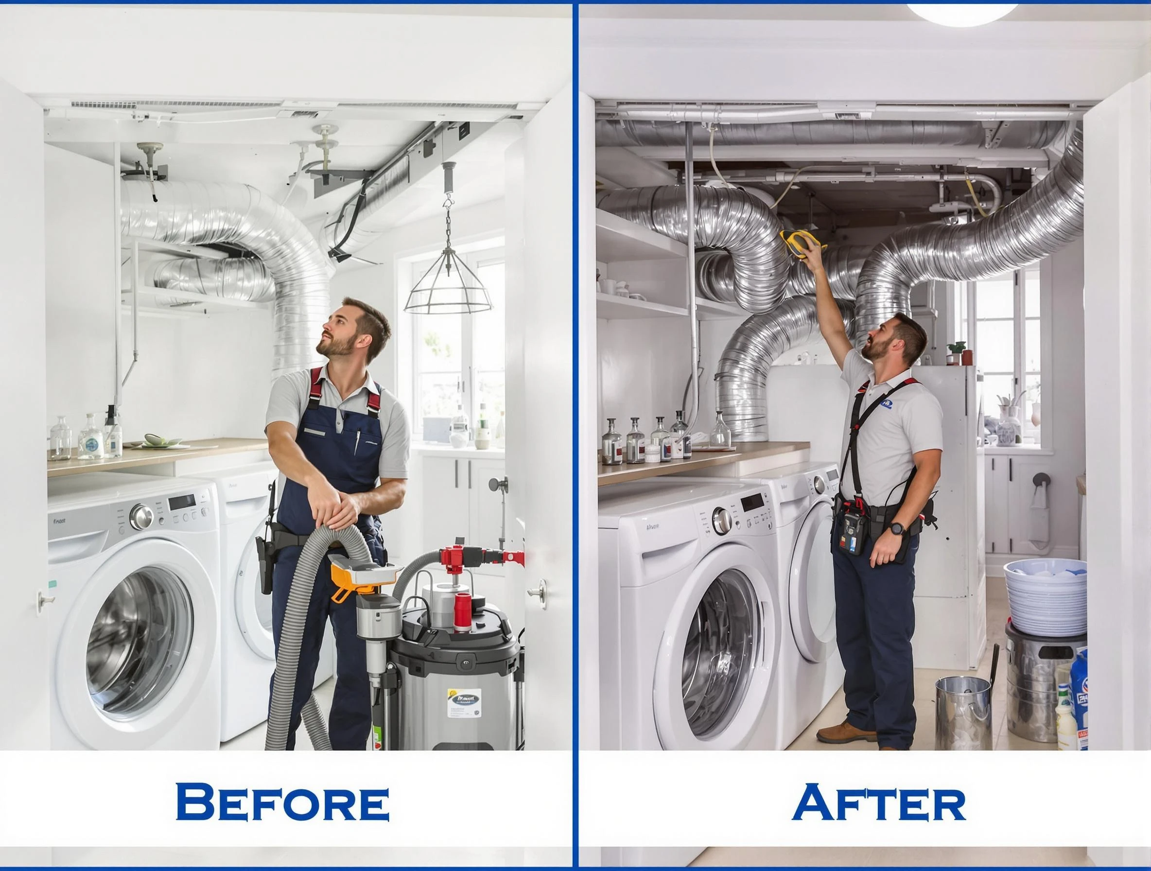 Expert gas dryer vent cleaning by Perry Dryer Vent Cleaning in Perry