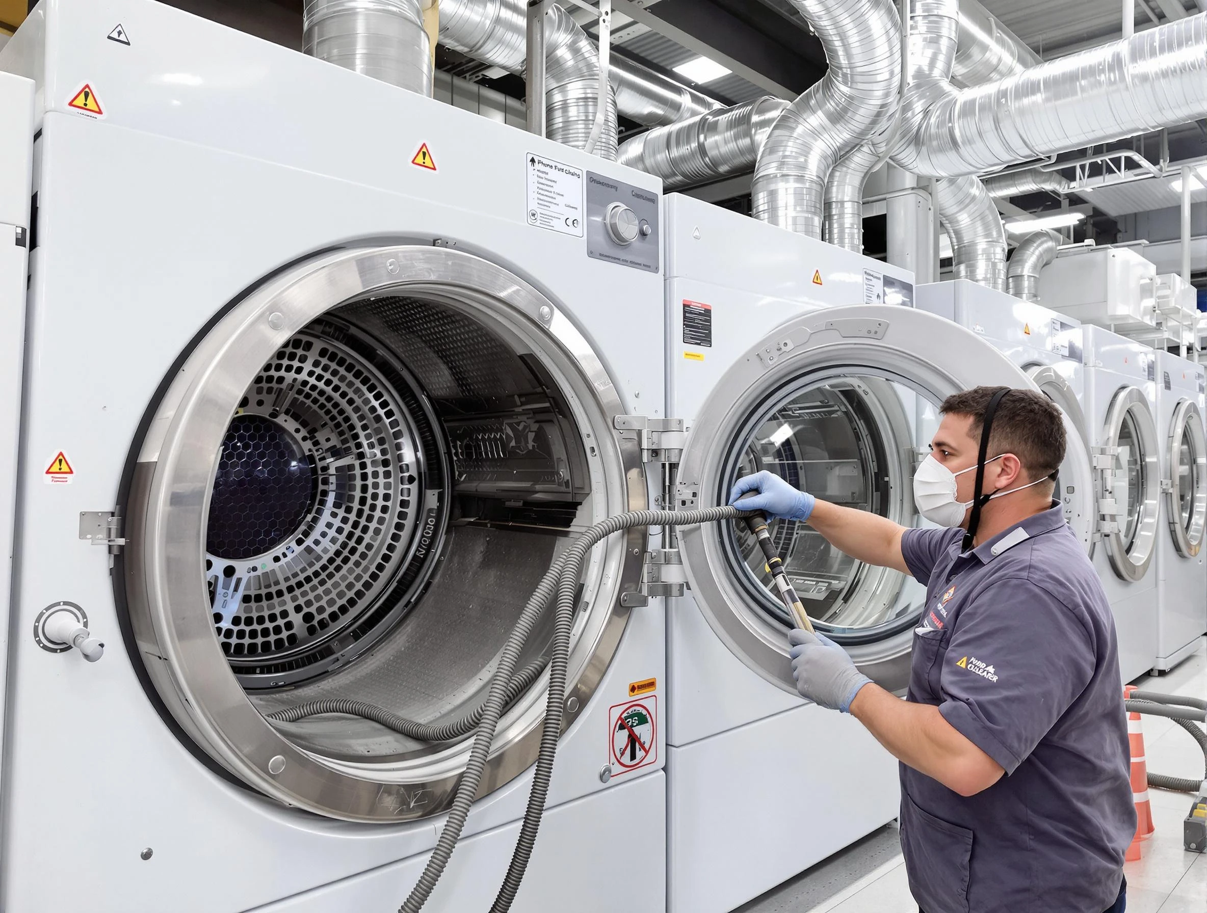 Industrial-grade dryer vent cleaning by Perry Dryer Vent Cleaning in Perry